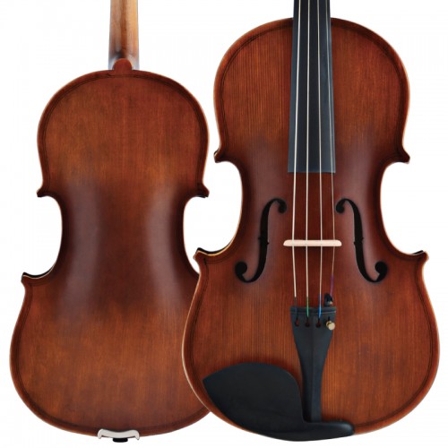 Christina matte antique viola player M01, beginner's choice for 16 inch Viola instrument