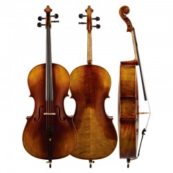 Christina Cello C06, professional matte antique handmade cello musical instrument